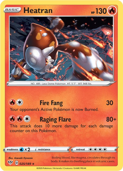 Heatran [SWSH03 - 025/189]