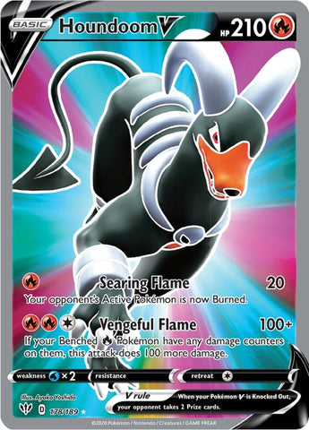 Houndoom V (Full Art) [SWSH03 - 178/189]