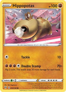 Hippopotas 093/189  - Reverse Holofoil SWSH03 Darkness Ablaze - Common