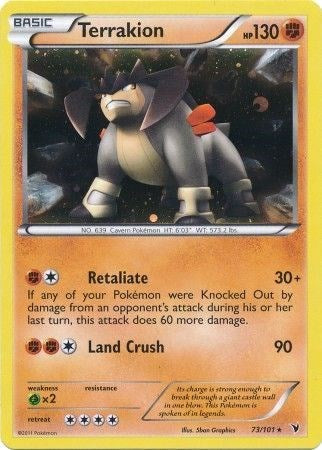 Terrakion Cosmos Holo [BLE - 073/101]