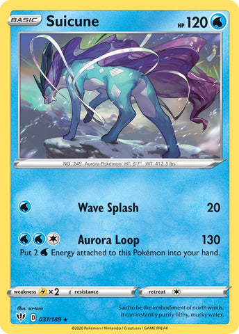 Suicune - 37/189 [PR - 037/189]