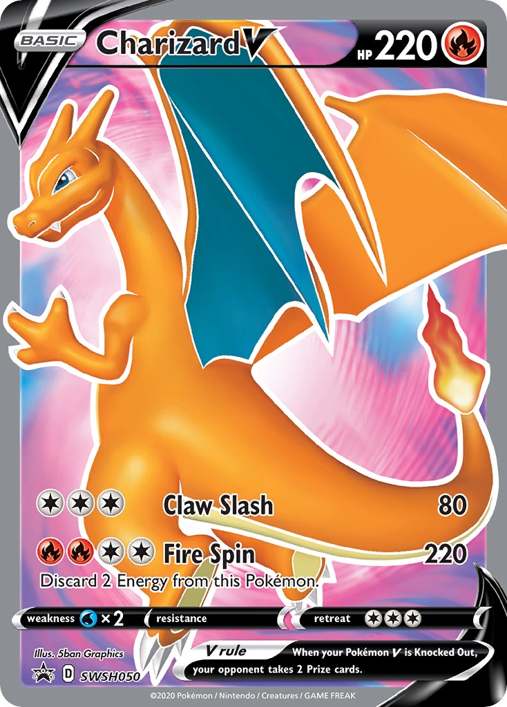 Charizard V - SWSH050 [SWSD - 050]