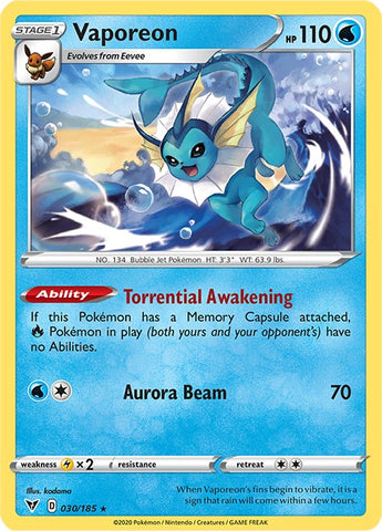Vaporeon [SWSH04 - 030/185]