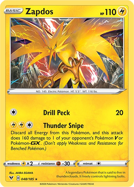 Zapdos [SWSH04 - 048/185]