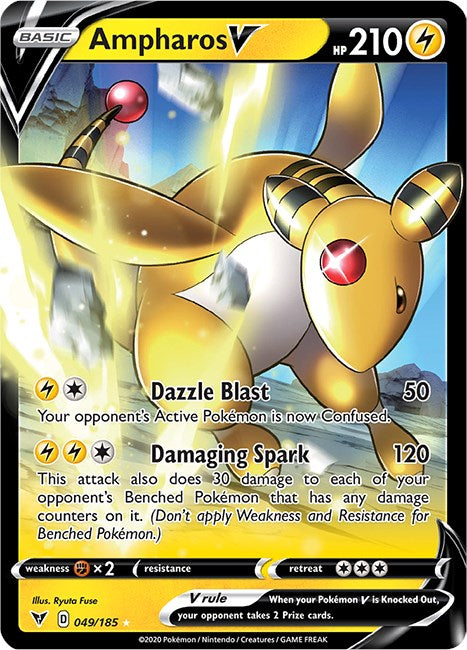 Ampharos V [SWSH04 - 049/185]