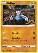 Drilbur 091/185  - Reverse Holofoil SWSH04 Vivid Voltage - Common