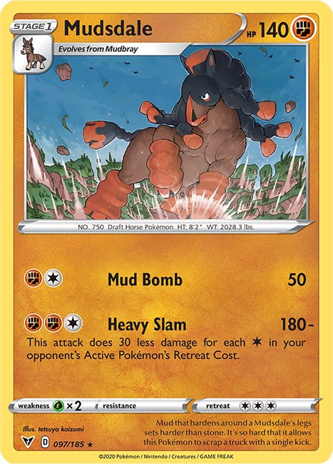 Mudsdale [SWSH04 - 097/185]