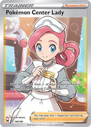 Pokemon Center Lady (Full Art) [SWSH04 - 185/185]