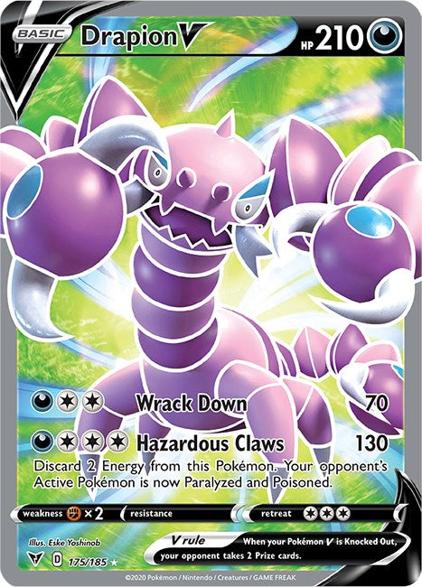 Drapion V (Full Art) [SWSH04 - 175/185]