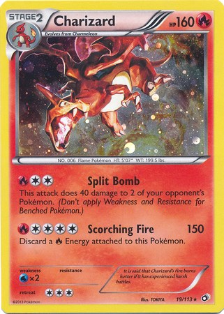 Charizard - 19/113 (Cosmos Holo) [MCAP - 019/113]