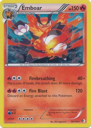 Emboar - 26/149 (Cosmos Holo) [BLE - 026/149]