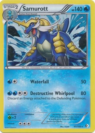 Samurott - 41/149 (Cosmos Holo) [BLE - 041/149]