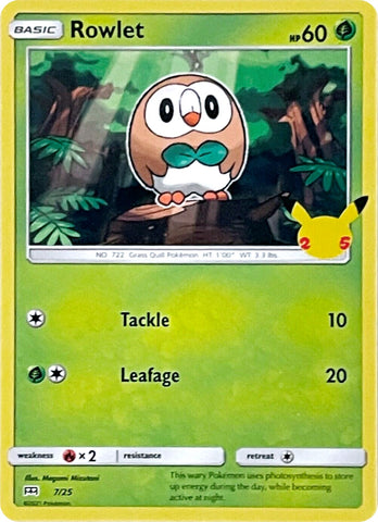 Rowlet - 7/25 [MCD21 - 007/025]