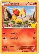 Fennekin 014/25  McDonalds 25th Anniversary Promos - Promo