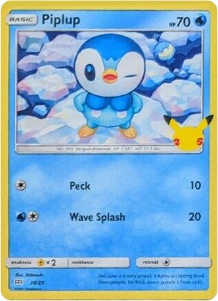 Piplup - 20/25 [MCD21 - 020/025]