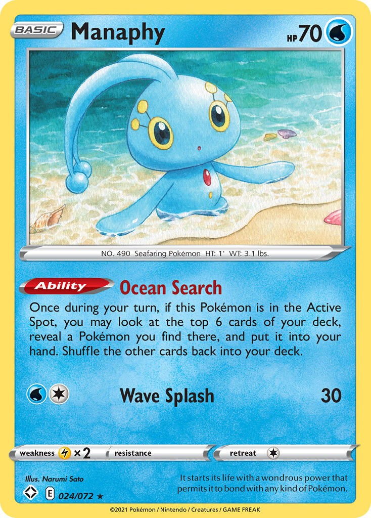 Manaphy [SHF - 024/072]