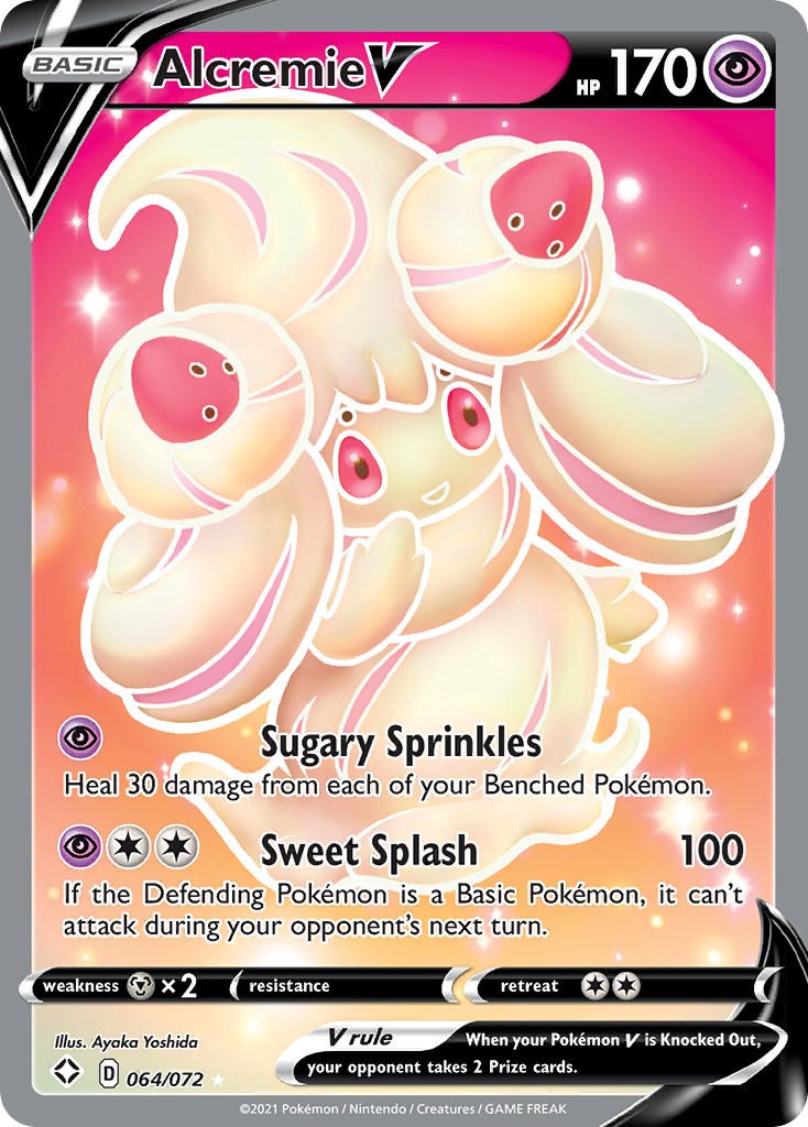 Alcremie V (Full Art) [SHF - 064]