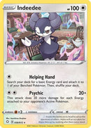 Indeedee 056/072  - Holofoil Shining Fates - Holo Rare
