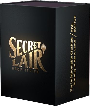 Secret Lair Drop: The Unfathomable Crushing Brutality of Basic Lands - Traditional Foil Edition