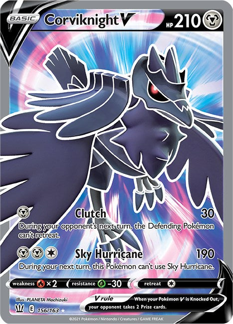 Corviknight V Full Art [SWSH05 - 156/163]