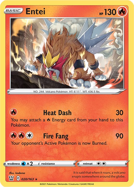 Entei [SWSH05 - 020/163]