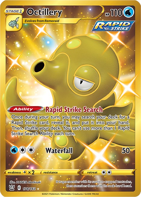 Octillery (Secret) [SWSH05 - 178/163]