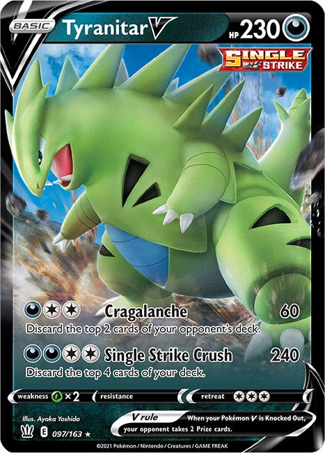 Tyranitar V [SWSH05 - 097/163]