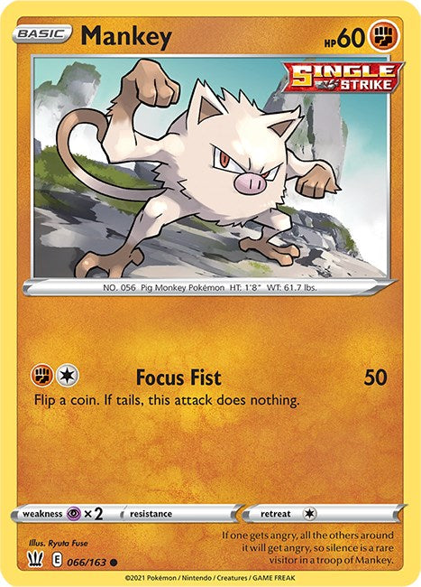 Mankey [SWSH05 - 066/163]