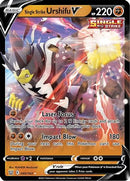 Single Strike Urshifu V 085/163  - Holofoil SWSH05 Battle Styles - Ultra Rare