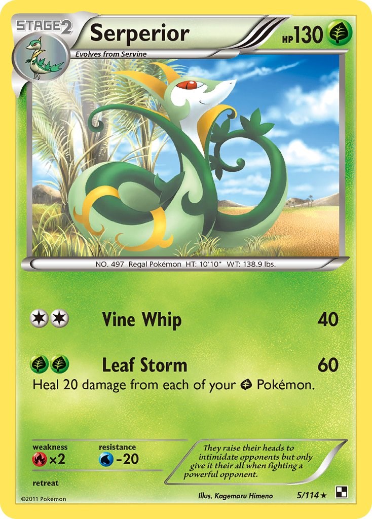 Serperior Green Tornado Theme Deck Exclusive [PR - 005/114]