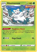 Abomasnow 010/198  - Reverse Holofoil SWSH06 Chilling Reign - Rare