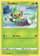 Grookey 016/198  - Reverse Holofoil SWSH06 Chilling Reign - Common