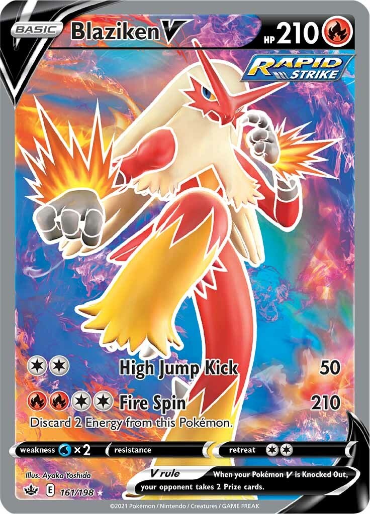 Blaziken V (Full Art) [SWSH06 - 161/198]