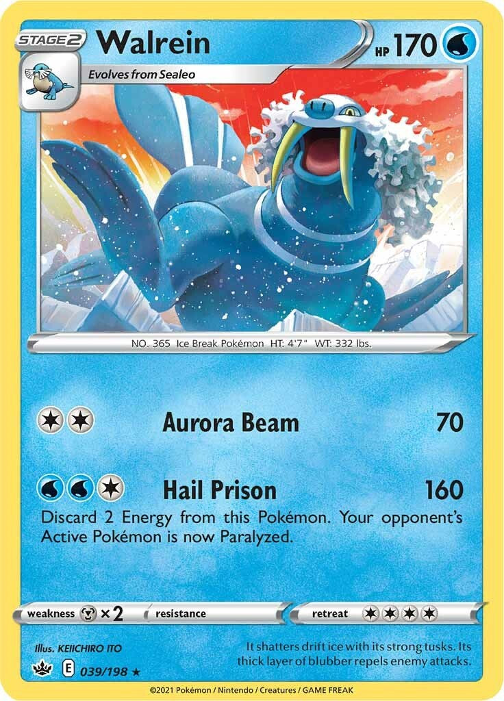Walrein [SWSH06 - 039/198]