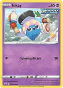 Inkay 069/198  - Reverse Holofoil SWSH06 Chilling Reign - Common