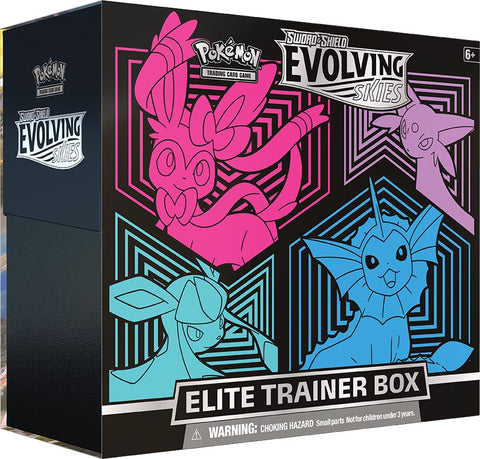 Evolving Skies Elite Trainer Box [Glaceon/Vaporeon/Sylveon/Espeon] [SWSH07 - 000]
