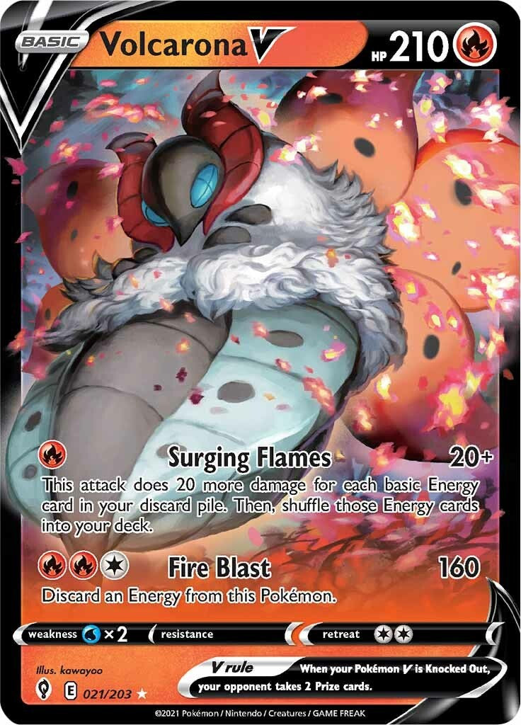 Volcarona V [SWSH07 - 021/203]