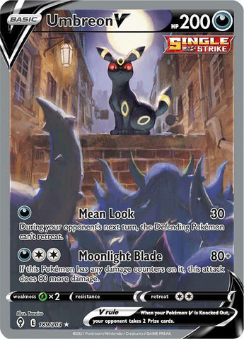 Umbreon V (Alternate Full Art) [SWSH07 - 189/203]