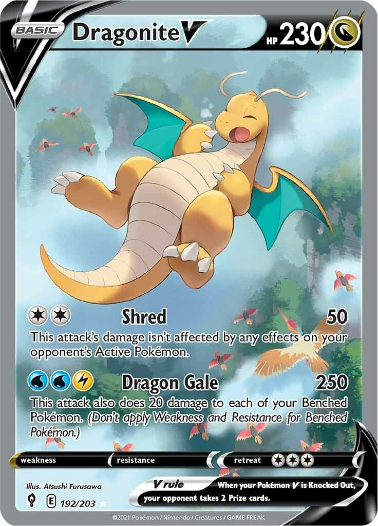 Dragonite V (Alternate Full Art) [192/203]