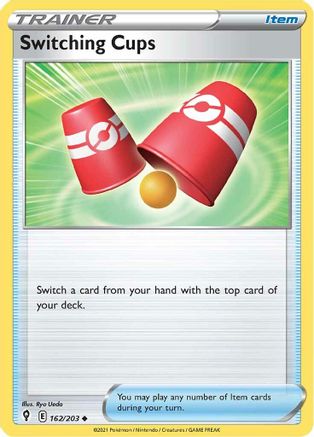 Switching Cups 162/203  SWSH07 Evolving Skies - Uncommon