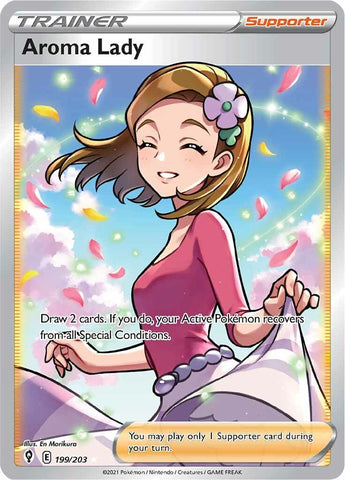 Aroma Lady (Full Art) [SWSH07 - 199/203]