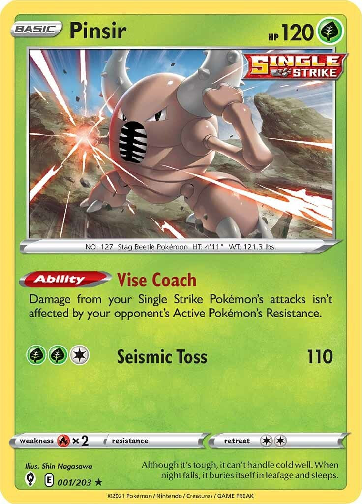 Pinsir [SWSH07 - 001/203]