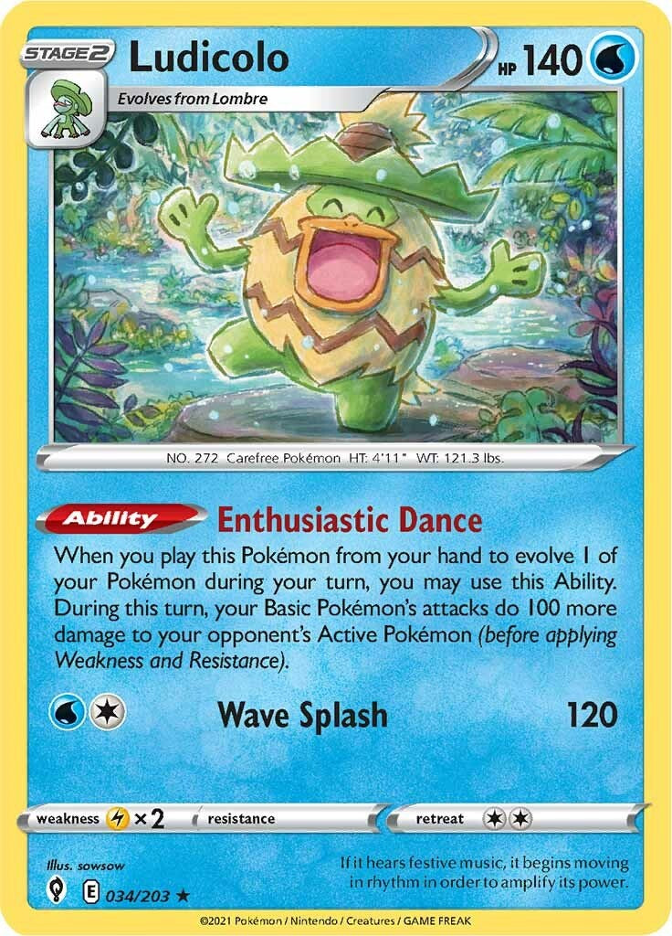 Ludicolo [SWSH07 - 034/203]