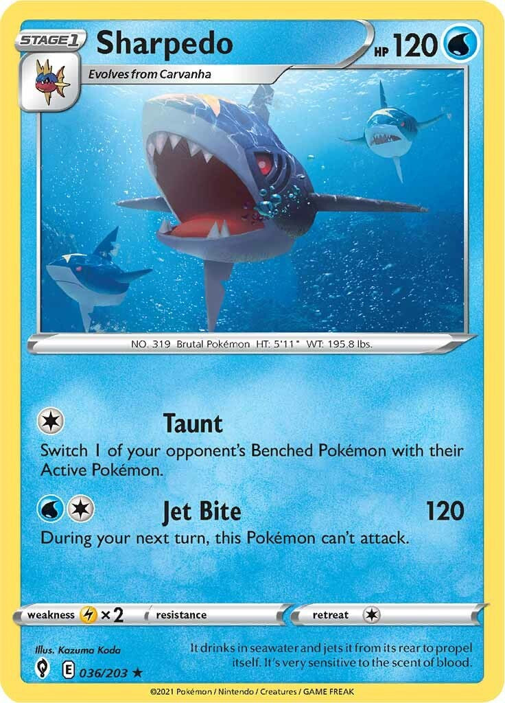 Sharpedo [SWSH07 - 036/203]