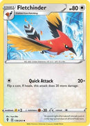 Fletchinder 139/203  - Reverse Holofoil SWSH07 Evolving Skies - Uncommon