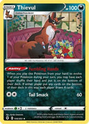 Thievul 105/203  - Reverse Holofoil SWSH07 Evolving Skies - Rare