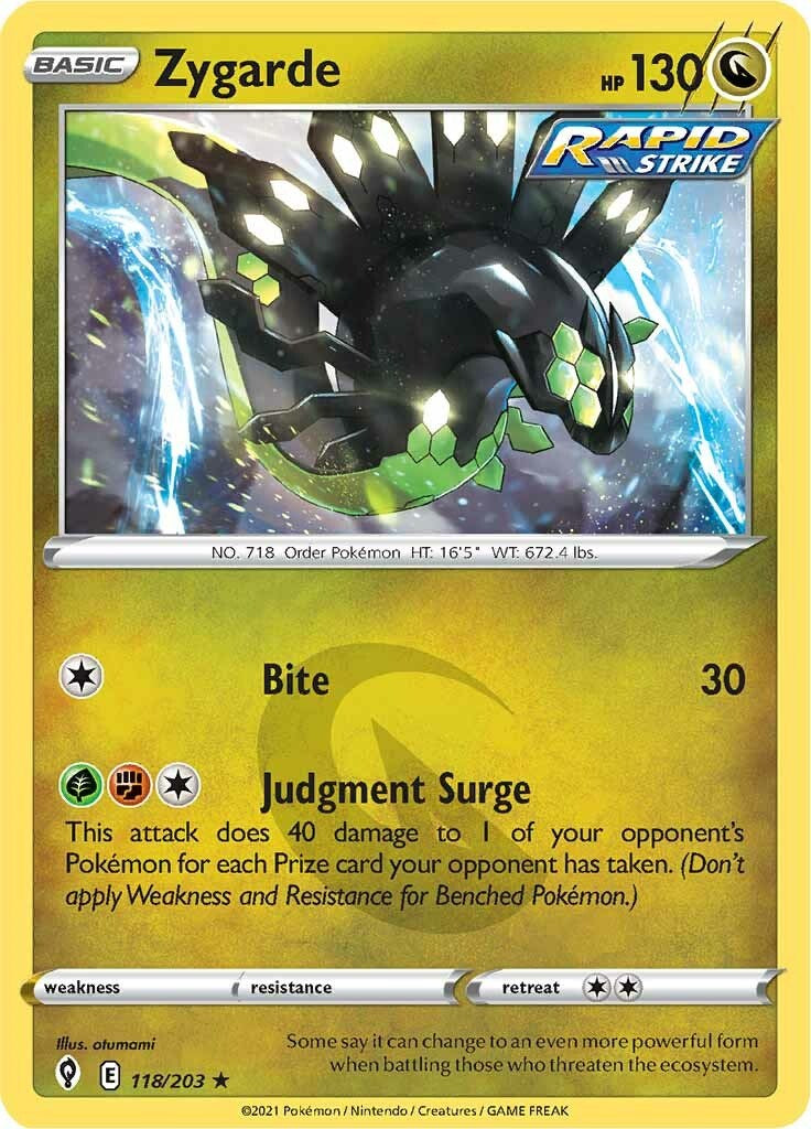 Zygarde [SWSH07 - 118/203]