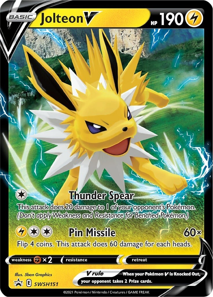 Jolteon V - SWSH151 [SWSD - 151]