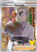 Professor's Research (Full Art) 024/025  - Holofoil Celebrations - Ultra Rare
