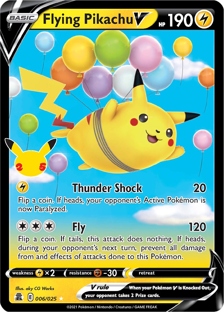 Flying Pikachu V [CLB - 006/025]